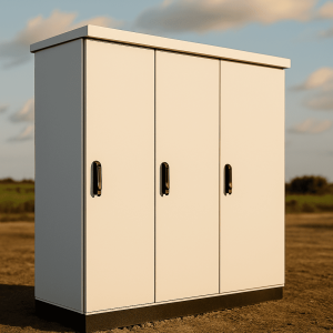 Összeszerelt anyagokkal ellátott panel